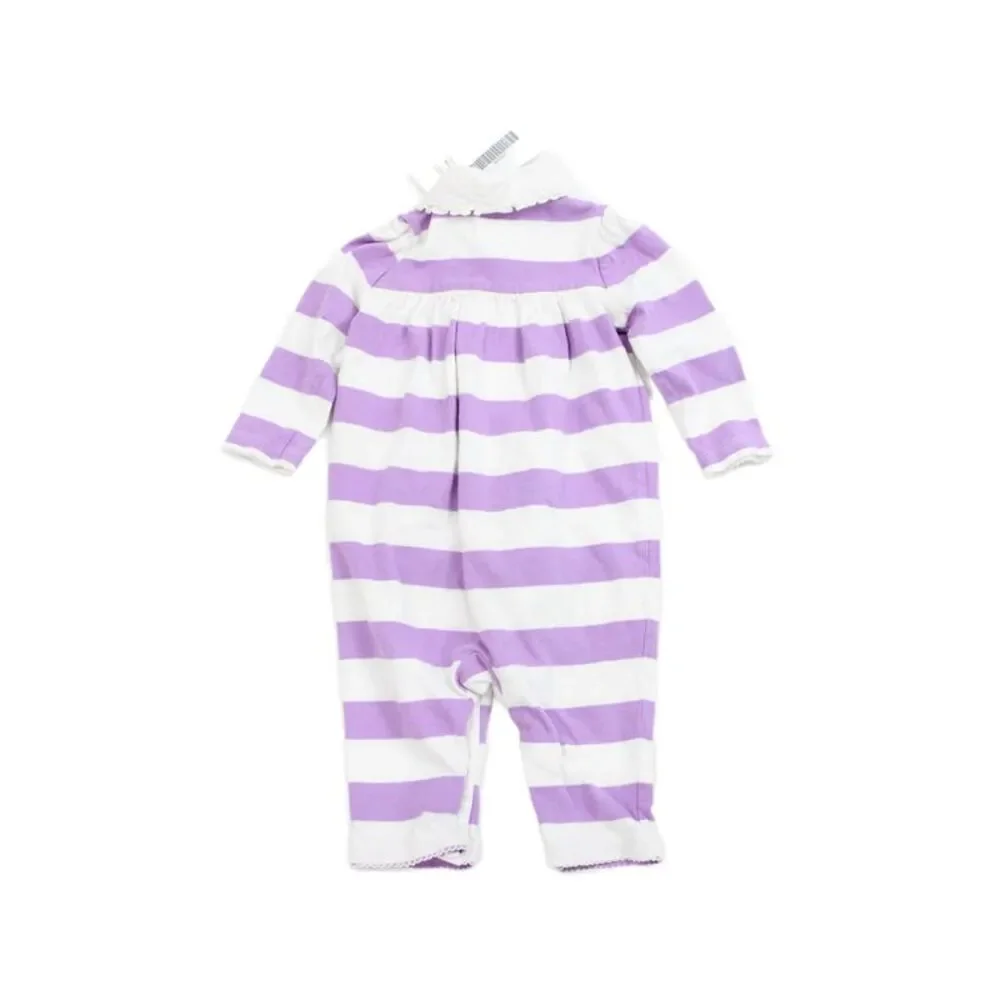 Ralph Lauren Baby Striped One-Piece White Size 6M